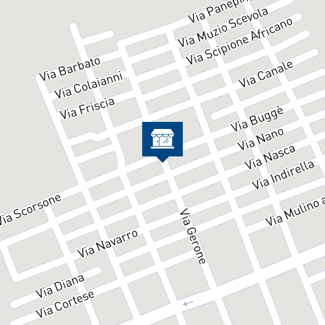 Mappa geografica del bene