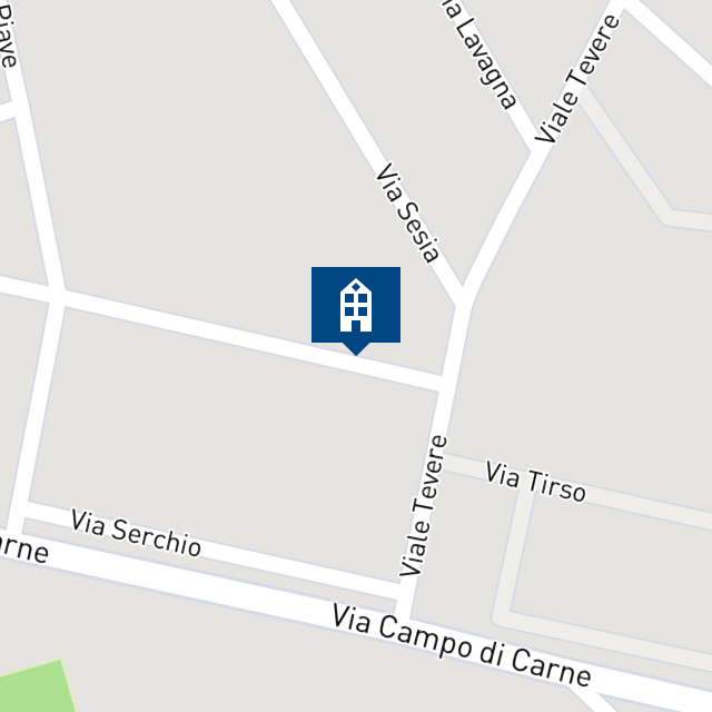 Mappa geografica del bene