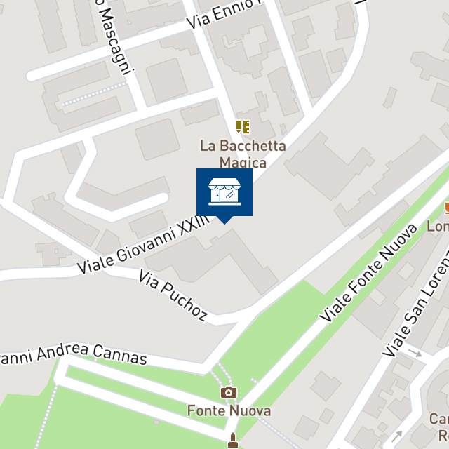 Mappa geografica del bene