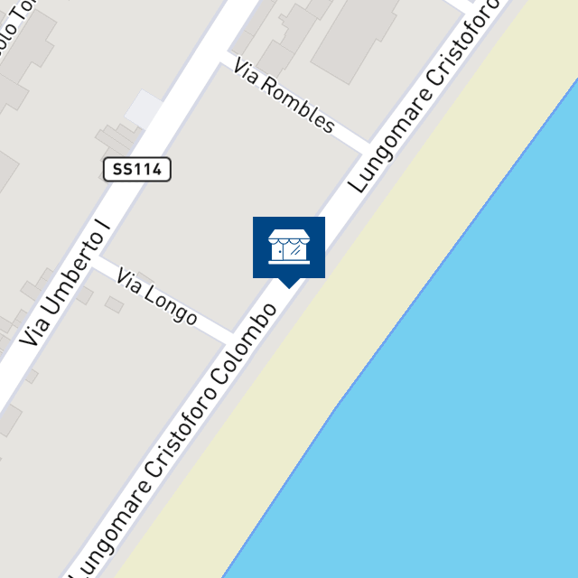 Mappa geografica del bene