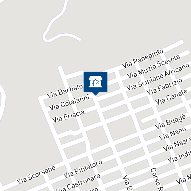 Mappa geografica del bene