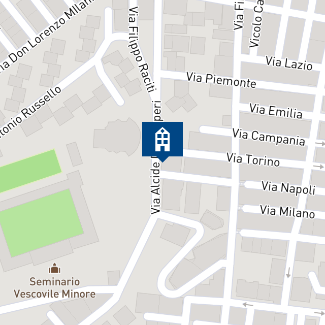 Mappa geografica del bene