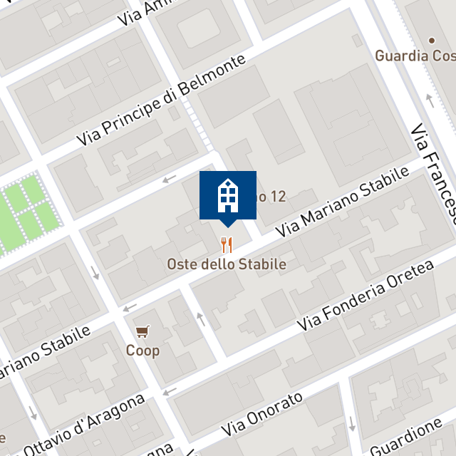 Mappa geografica del bene