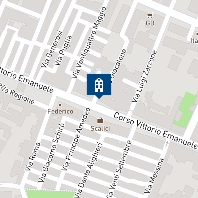 Mappa geografica del bene