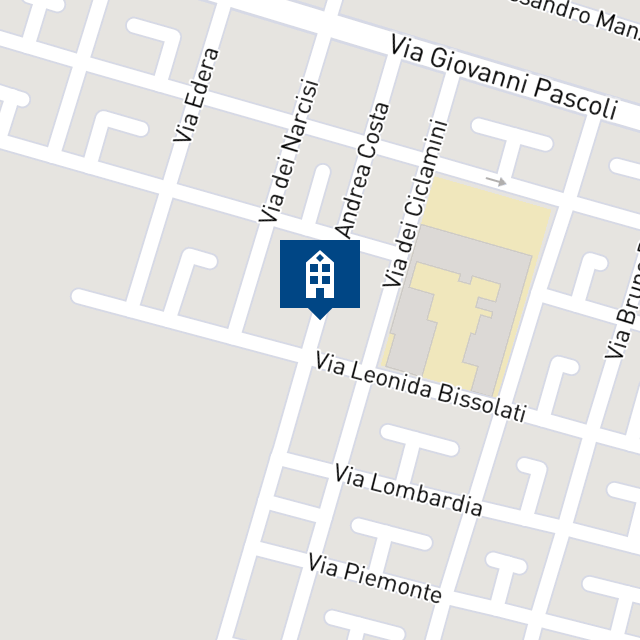 Mappa geografica del bene