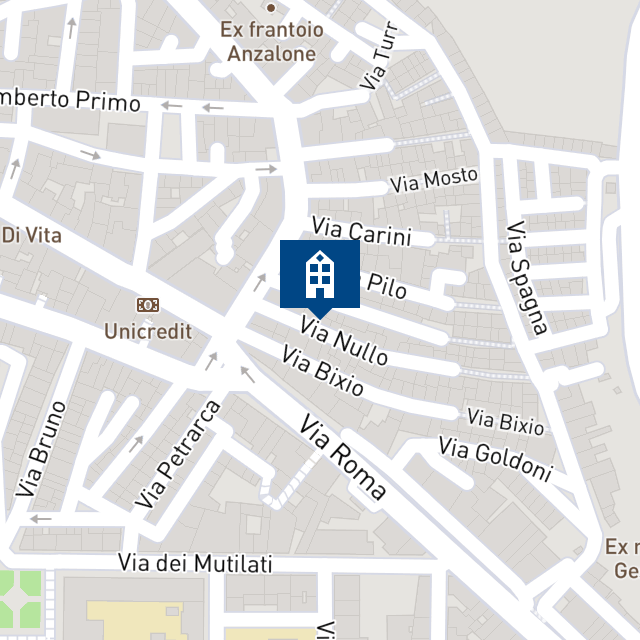 Mappa geografica del bene