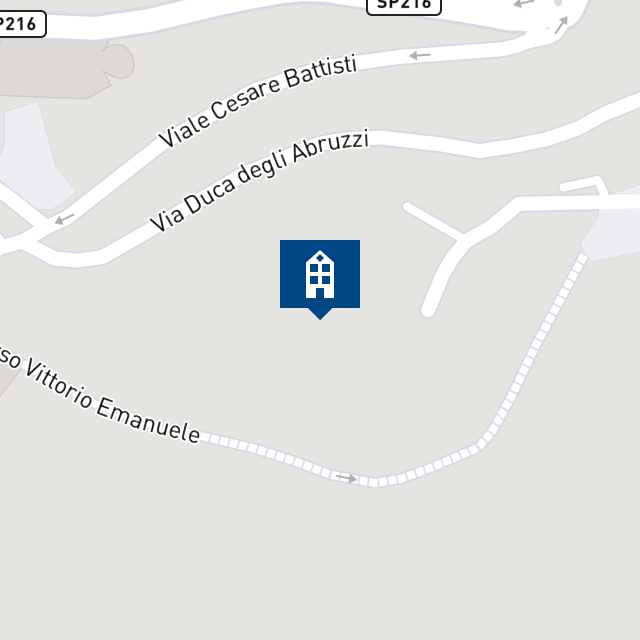 Mappa geografica del bene