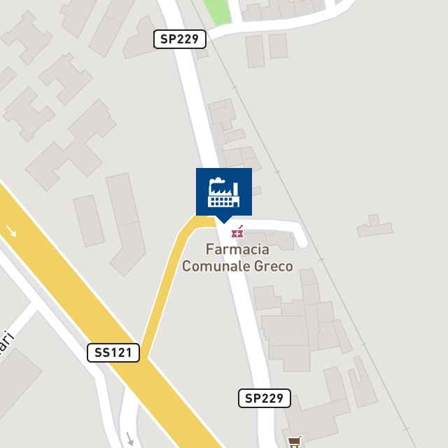 Mappa geografica del bene