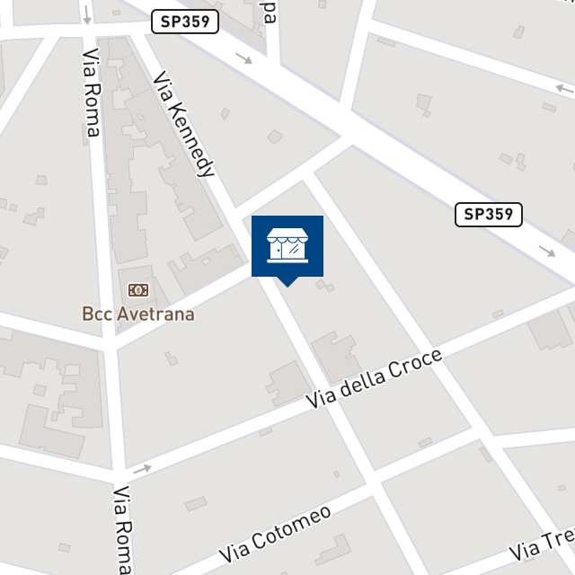 Mappa geografica del bene