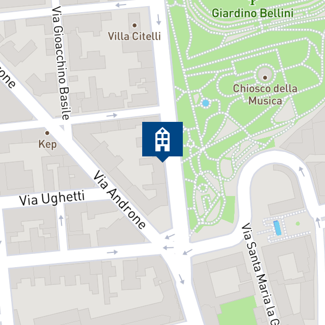 Mappa geografica del bene