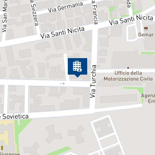 Mappa geografica del bene