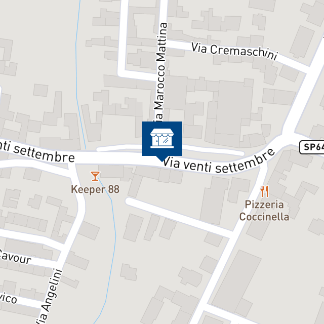 Mappa geografica del bene