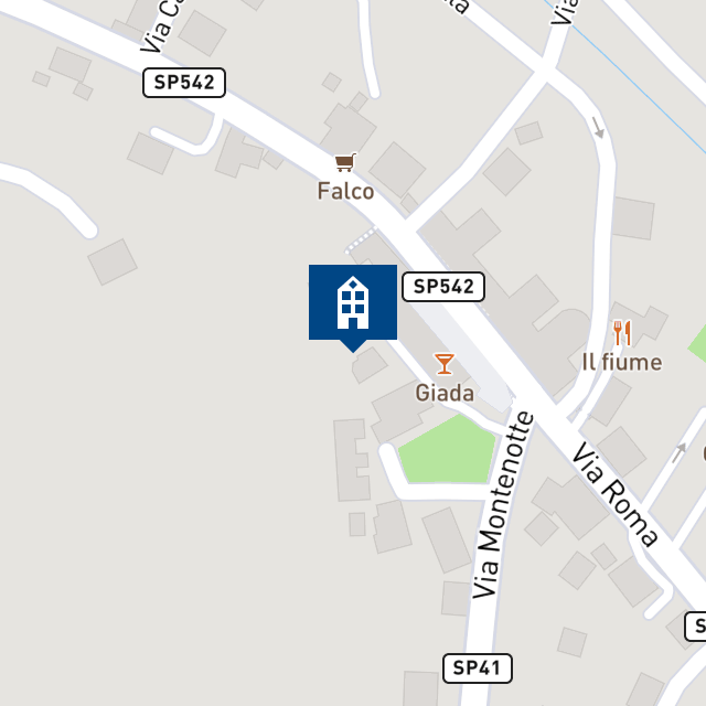 Mappa geografica del bene