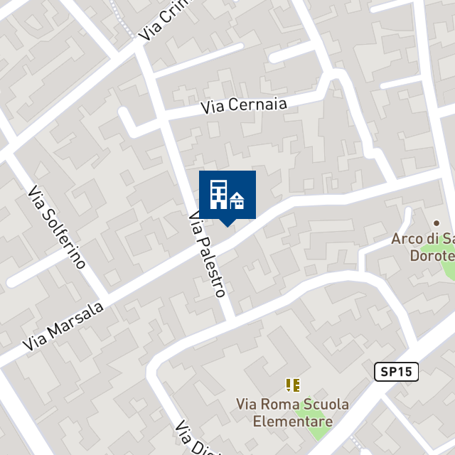 Mappa geografica del bene