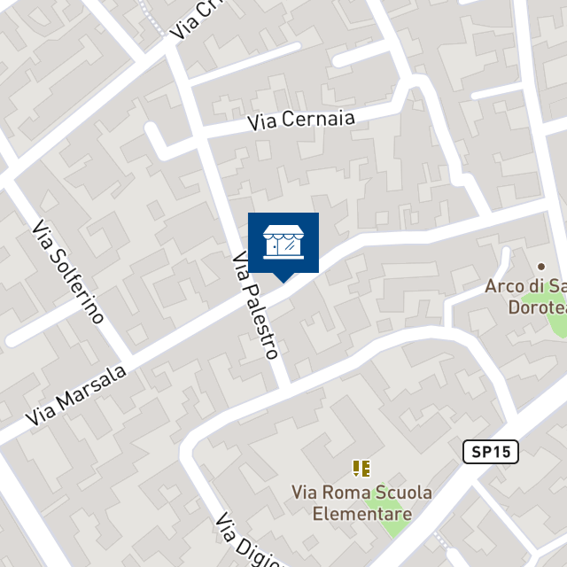 Mappa geografica del bene