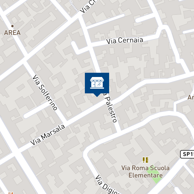 Mappa geografica del bene