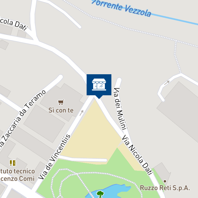 Mappa geografica del bene