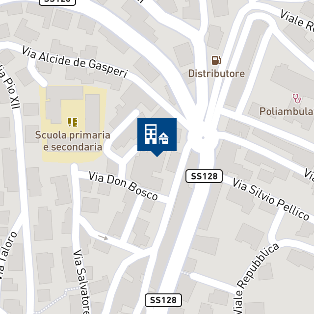 Mappa geografica del bene