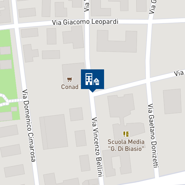 Mappa geografica del bene