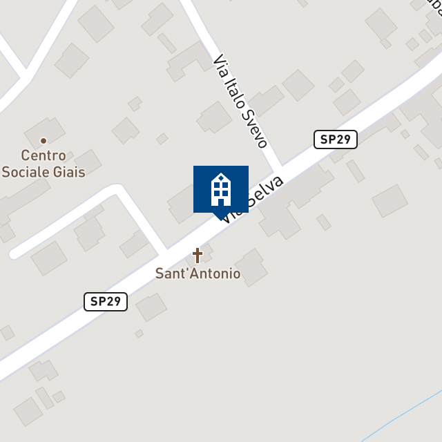 Mappa geografica del bene