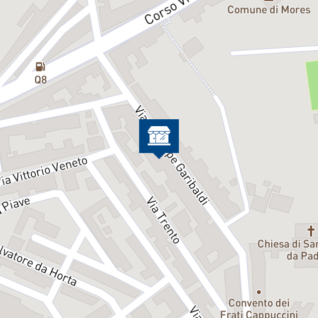 Mappa geografica del bene