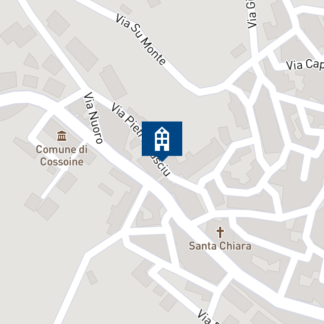 Mappa geografica del bene