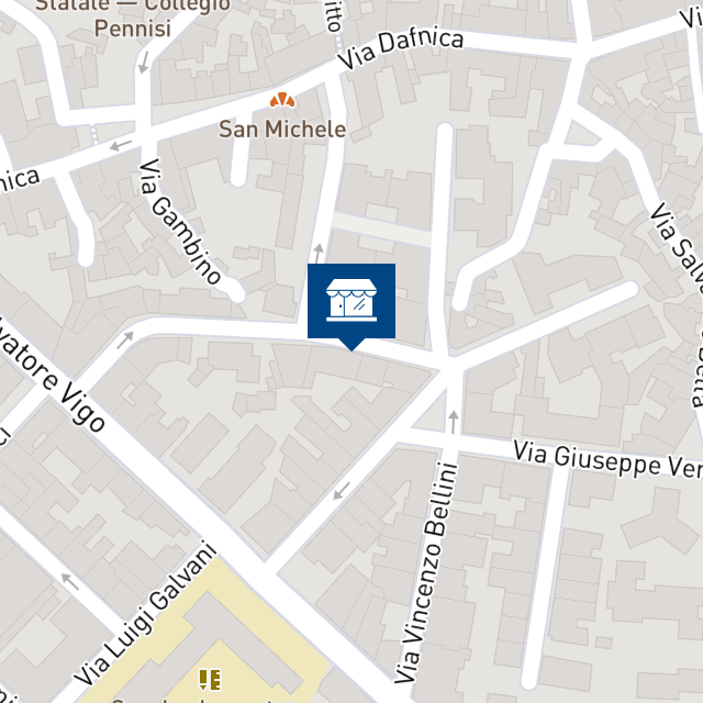 Mappa geografica del bene