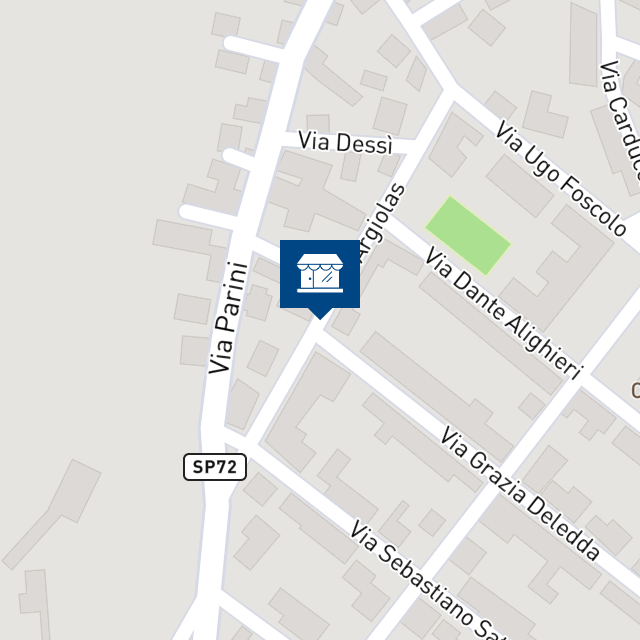 Mappa geografica del bene