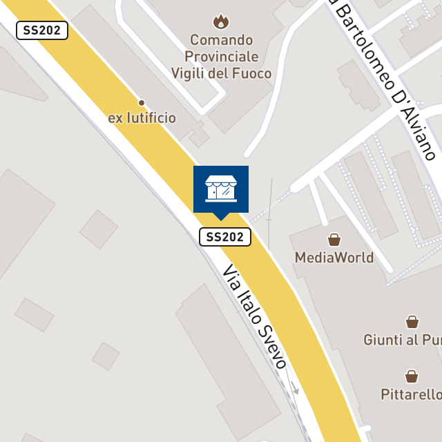 Mappa geografica del bene