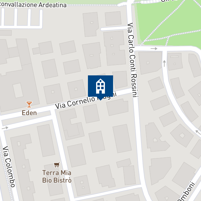 Mappa geografica del bene