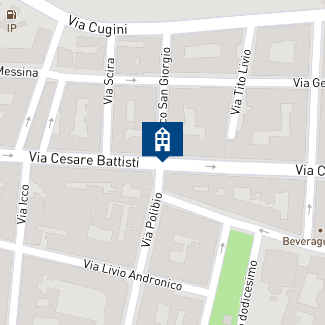 Mappa geografica del bene