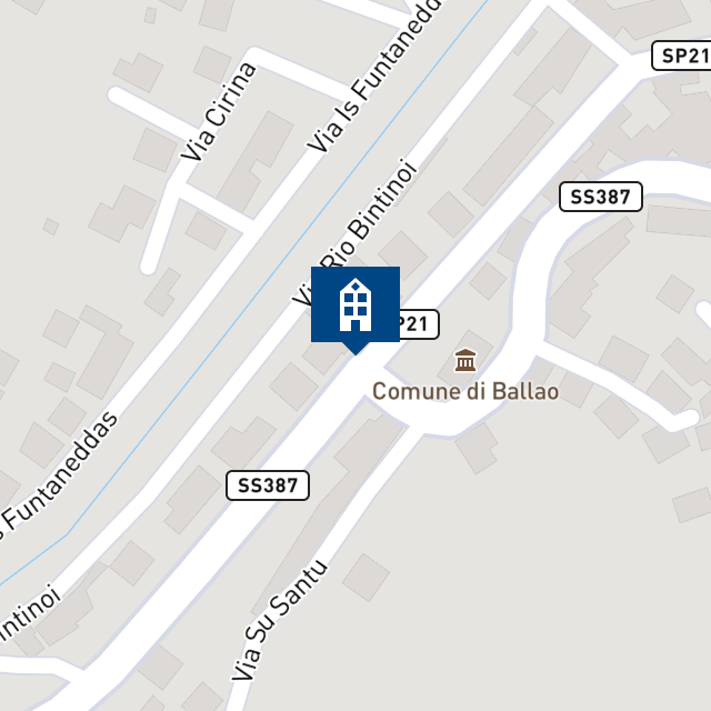 Mappa geografica del bene