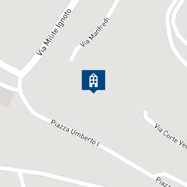 Mappa geografica del bene