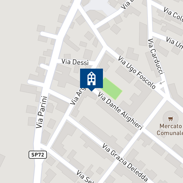 Mappa geografica del bene