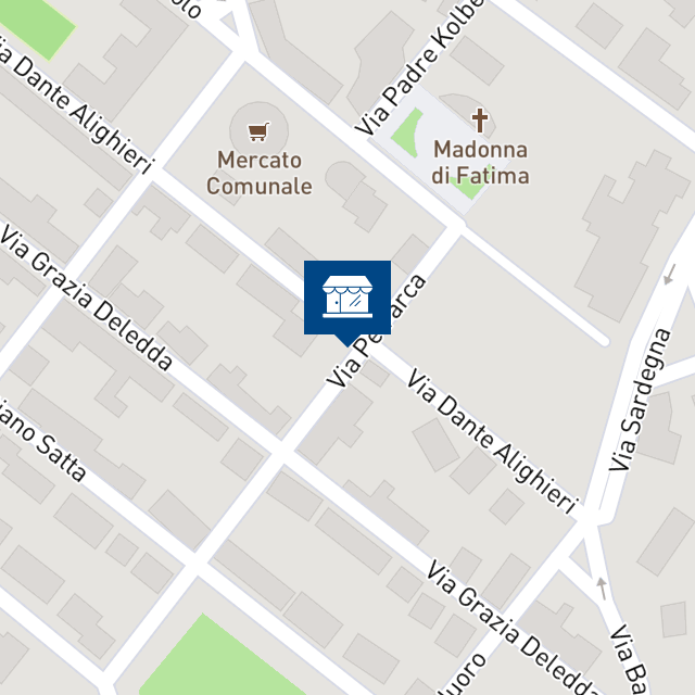 Mappa geografica del bene