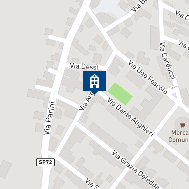 Mappa geografica del bene