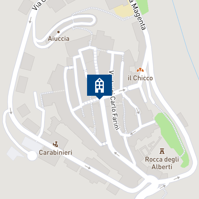 Mappa geografica del bene