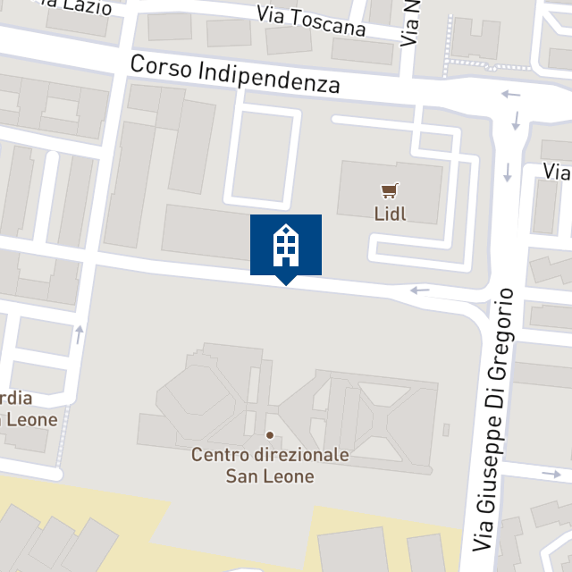 Mappa geografica del bene