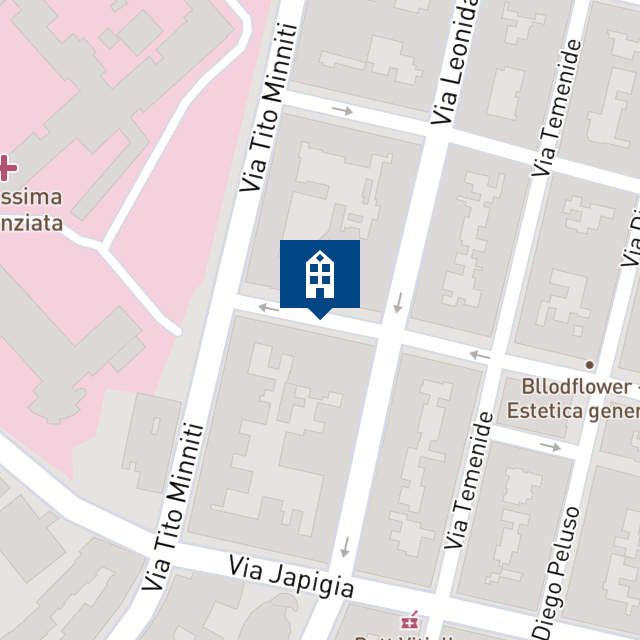 Mappa geografica del bene