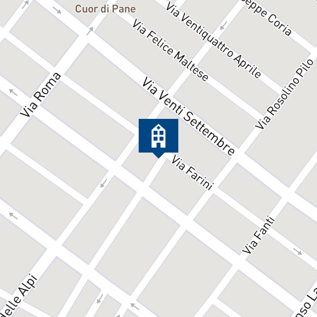 Mappa geografica del bene