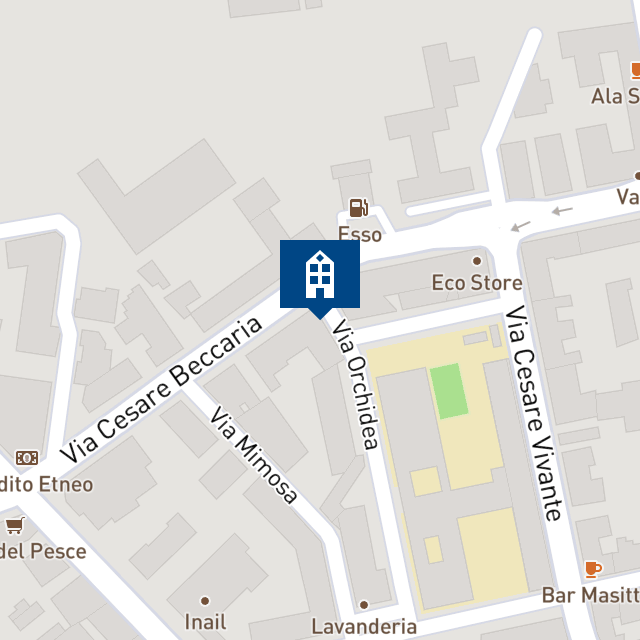 Mappa geografica del bene