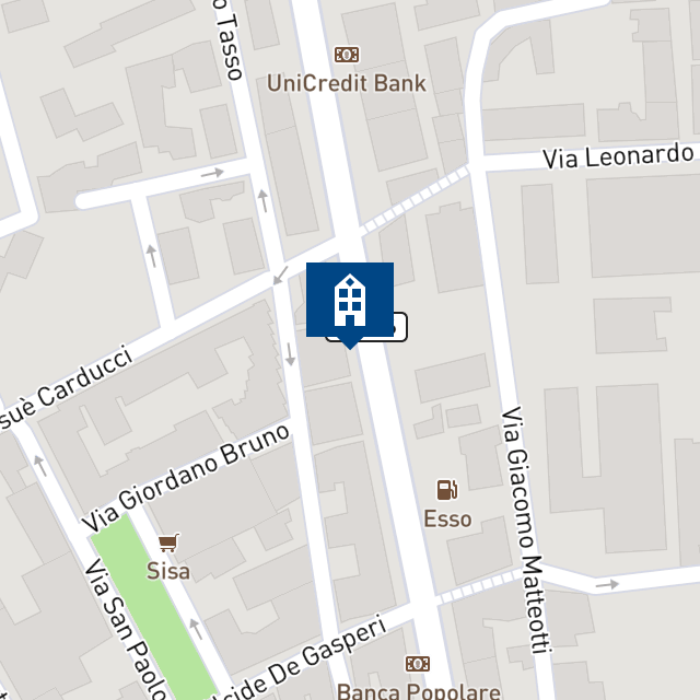 Mappa geografica del bene