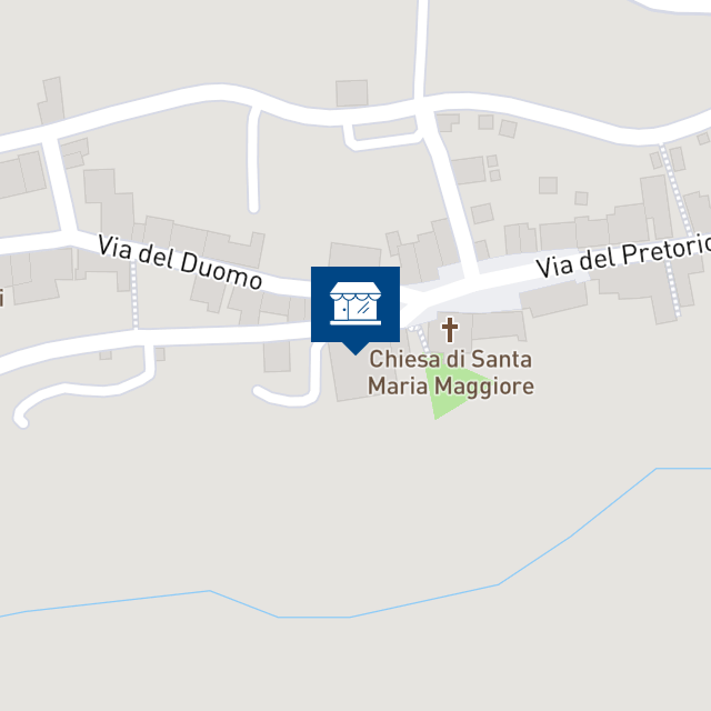 Mappa geografica del bene