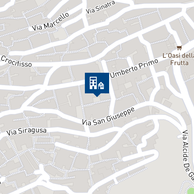 Mappa geografica del bene