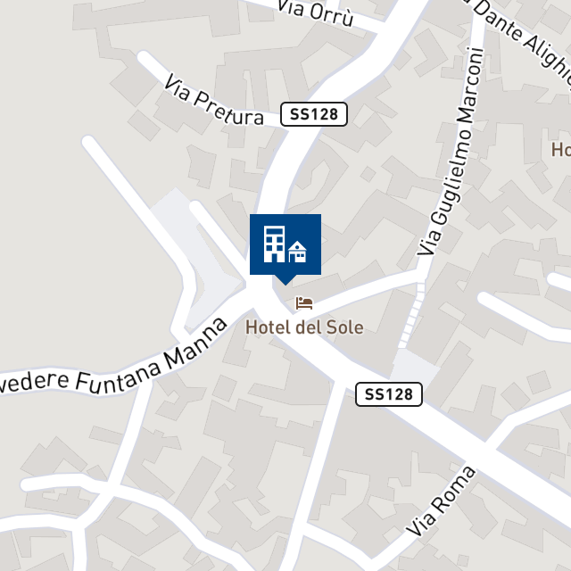 Mappa geografica del bene