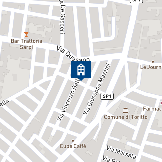 Mappa geografica del bene