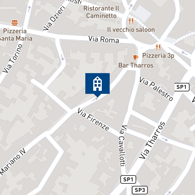 Mappa geografica del bene