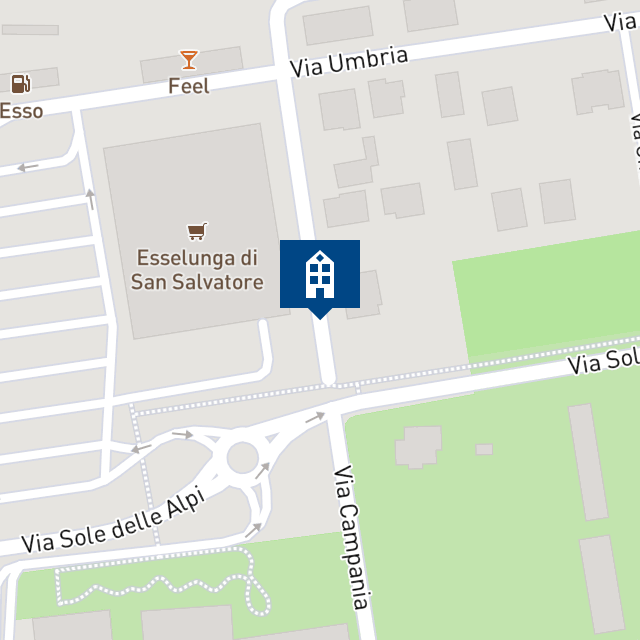 Mappa geografica del bene