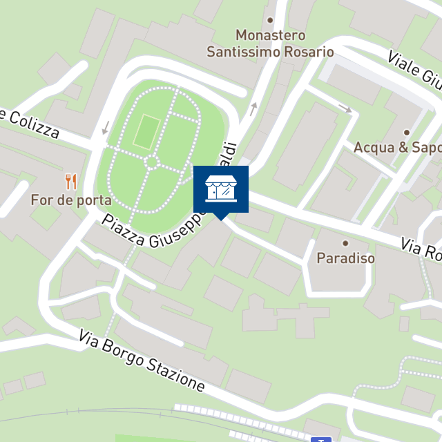 Mappa geografica del bene