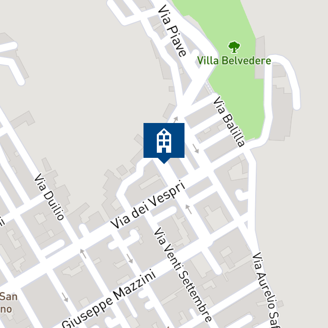 Mappa geografica del bene